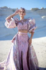 Hint Model Karpuz Kol Elbise